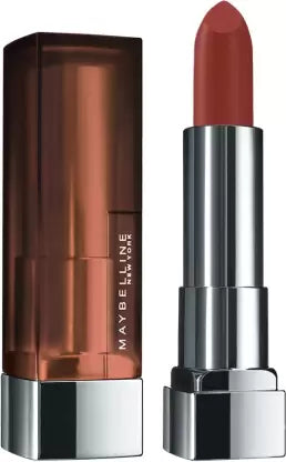 Maybelline New York Color Sensational Powder Matte Lipstick,  REFINED WINE 82, 3.9g