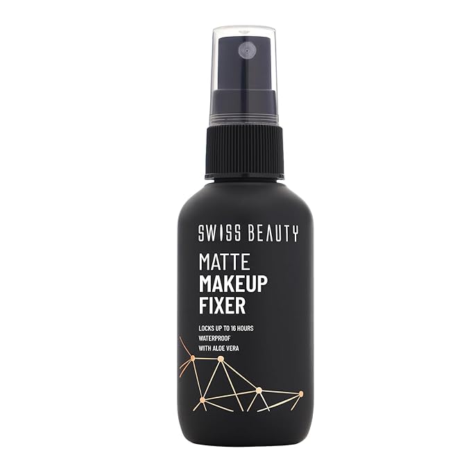 Swiss Beauty Matte Makeup Fixer | 16 Hours Matte Finish | With Vitamin E 70ml