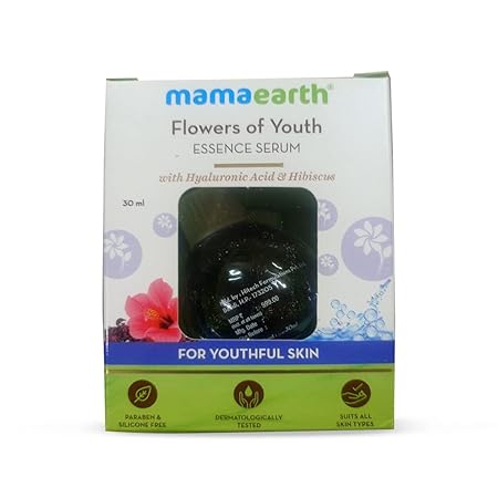 Mamaearth Flowers of Youth Essence Face Serum, For Smooth Skin, with for Youthful Skin – 30 ml