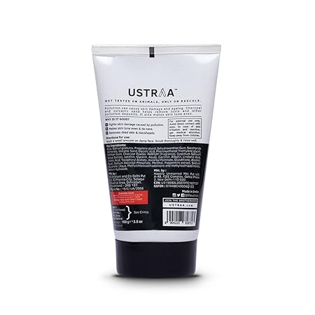 Ustraa Face Scrub for Men - 100g