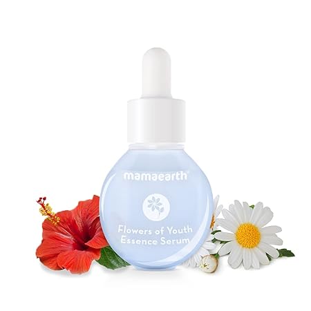 Mamaearth Flowers of Youth Essence Face Serum, For Smooth Skin, with for Youthful Skin – 30 ml