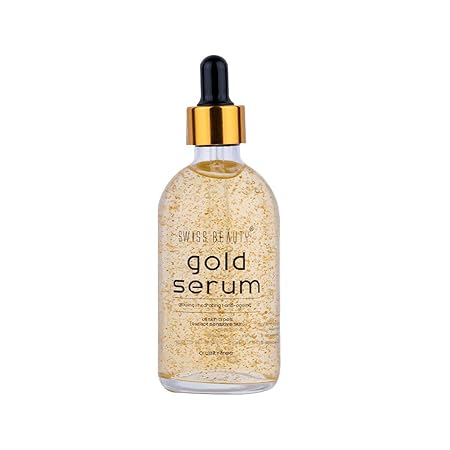 Swiss Beauty 24 K Gold Face Serum, 100ml