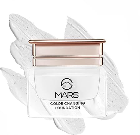 MARS Foundation Medium Coverage Cream For All Skin Types Color Changing Magic Foundation