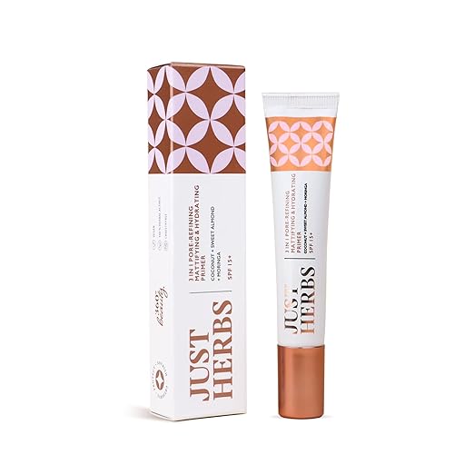 Just Herbs 3 in 1 Pore-Refining,Minimizer Mattifying & Hydrating Primer