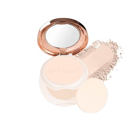 Swiss Beauty Oil Control Compact Powder Shade - Natural-Nude, 20