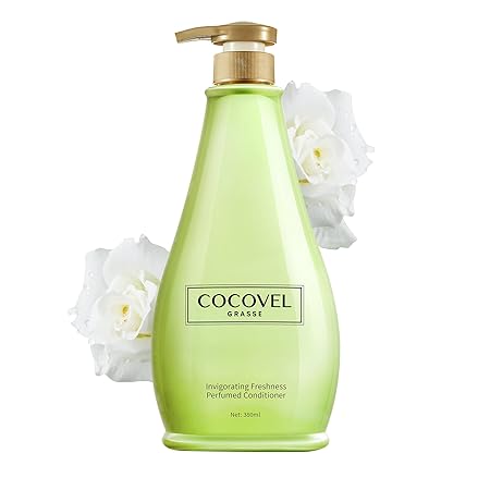 COCOVEL Invigorating Freshness Perfumed Conditioner with Natural Panax Moisturised Shiny Hair,380ML