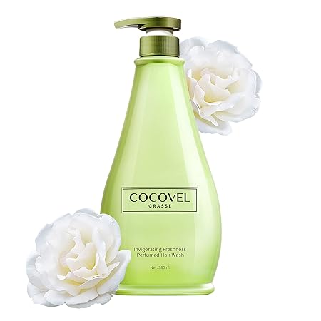 COCOVEL Invigorating Freshness Perfumed Shampoo with Panax Ginseng Root Extract, Deep Moisturizing Hair, 380ML