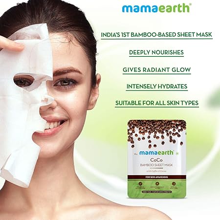 Mamaearth Coco sheet mask- pack of 2