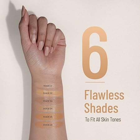 SWISS BEAUTY Matte Studio Finish Full Coverage Foundation Cream Shade- Medium Pale, 30Ml