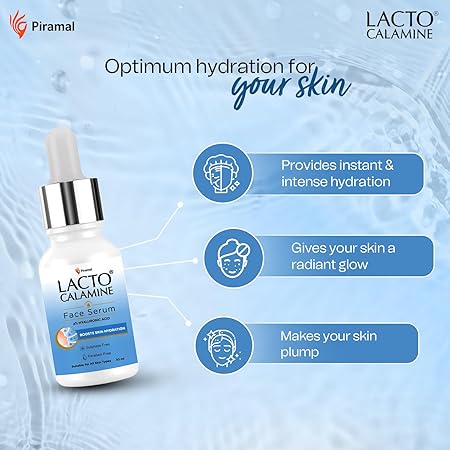 Lacto Calamine 2% Hyaluronic acid with Penta-Ceramide complex |30 ml | Daily Face Serum