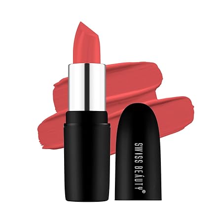 Swiss Beauty Pure Matte Creamy Lipstick & Stain Matte Lipstick