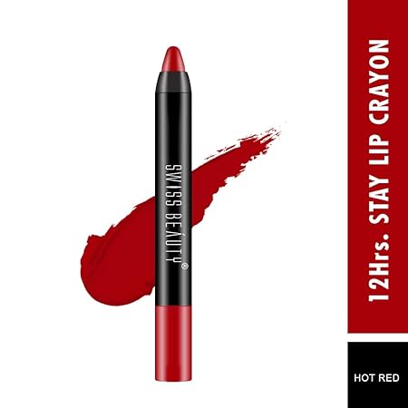 Swiss Beauty Matte Creamy Lipstick & Stay Matte Lip Crayon