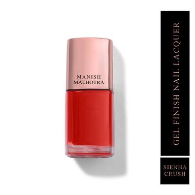 MyGlamm Manish Malhotra Beauty Gel Finish Nail Lacquer-Red, Mystique-10ml