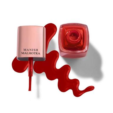 MyGlamm Manish Malhotra Beauty Gel Finish Nail Lacquer-Red, Mystique-10ml