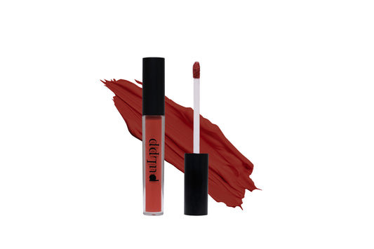 PULPP Liquid Matte Lipstick Long Lasting 16Hr Wear Superstay Matte For Women's (Color:- Lusty Brown) 3.5 ml