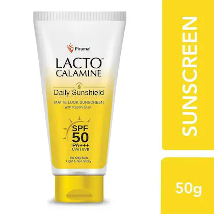 Lacto Calamine Daily Sunshield SPF 50 PA+++ Matte Look Sunscreen 50 g